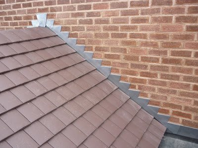Lead flashing repair on a Burgess Hill roof